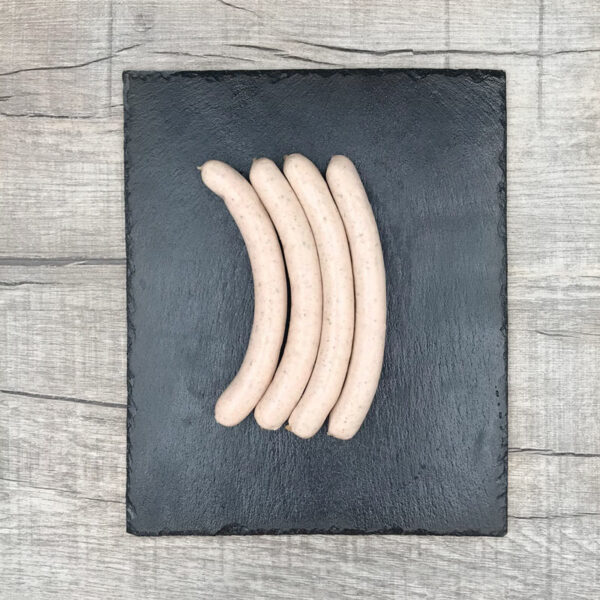 4125-Duroc-Schweinsbratwürstl, Ansicht von oben