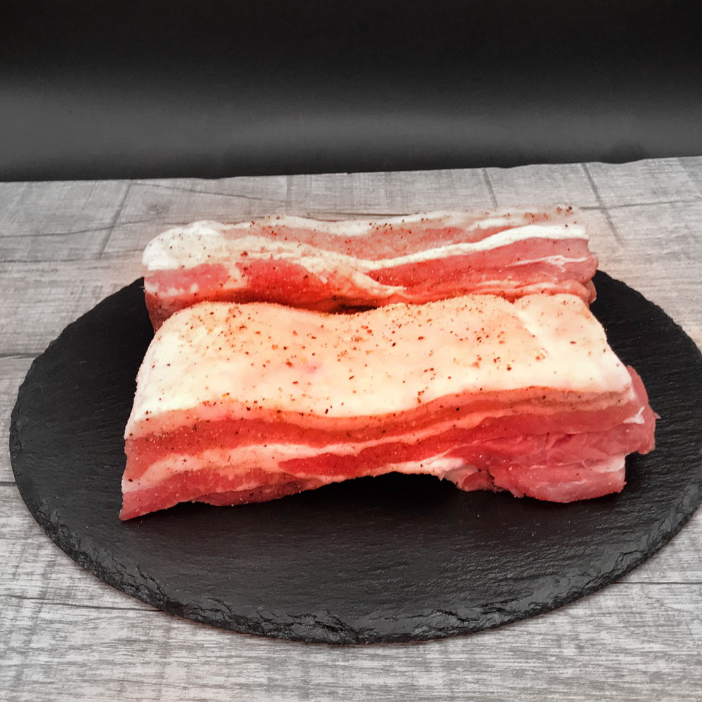 Duroc Schweine-Sur-Bauch