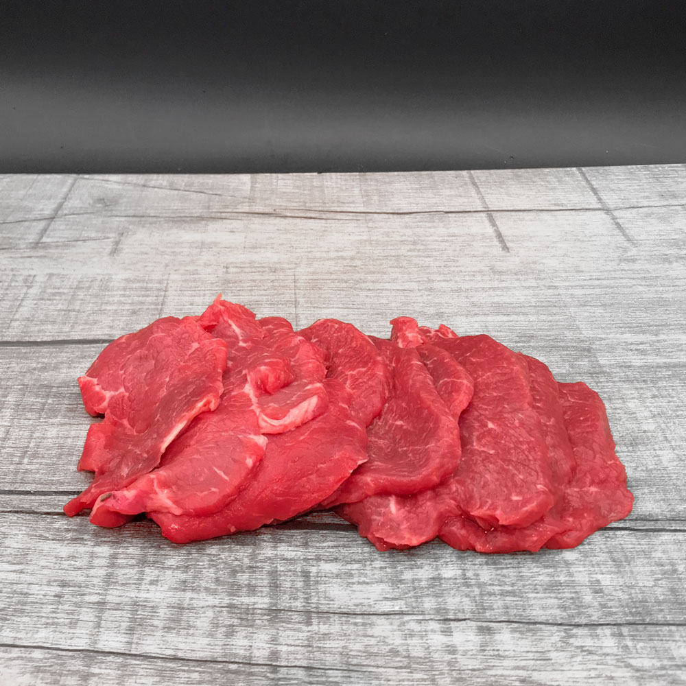 4427 Highland Beef Rinder Raclette geschnitten, Ansicht von vorne