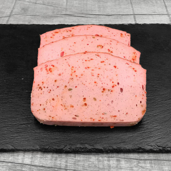 4194-Duroc-Pikant-Chili-Leberkäse, Ansicht von vorne
