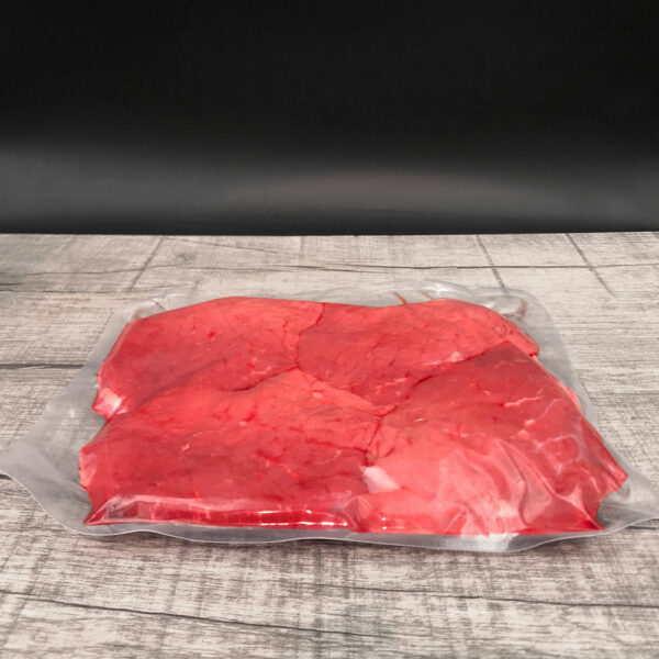 4438-Highlandbeef-Bratenstuecke-Minuten-Steaks, natur – Ansicht von vorne, verpackt
