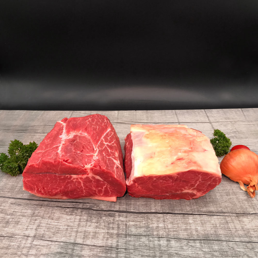 4441-Highlandbeef-Rinder-Schulter-Deckel, Ansicht von vorne