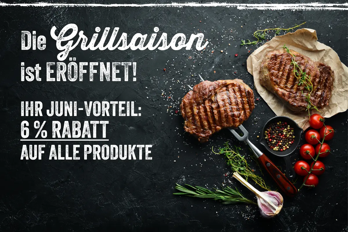 Die Grillsaison ist eröffnet!