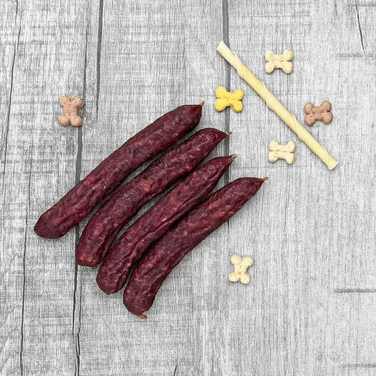 4731 Wuffi’s Beefsticks 4731 Wuffi's Beefsticks, Ansicht von oben